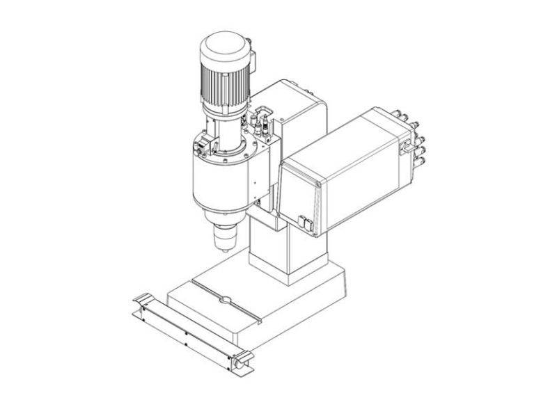 Baltec bench top orbital riveting machine with hpp process control Baltec bench top orbital riveting machine with hpp process control