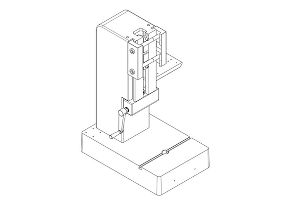 BalTec drawing of table and Column BalTec 表格和列的图纸