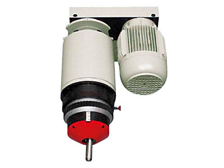 BalTec radial riveting unit with lateral motor 带横向电机的BalTec径向铆接装置